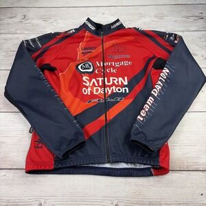 Verge Men's 2XL Sport Cycling Jacket Racing Full Zip Fleece Heavy Weight